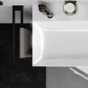 Hansgrohe Xevolos E umývadlo 1000 x 480 mm bez otvoru pre batériu a prepadu, SmartClean, biela, 61101450