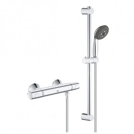 GROHE Precision Trend batéria sprchová termostatická so sprchovým setom Vitalio Start 100 chróm 34237002