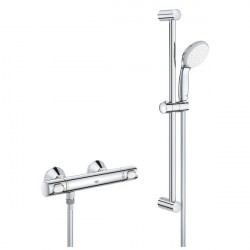 GROHE Precision Flow batéria sprchová termostatická so sprchovým setom Vitalio Go 100 chróm 34800000