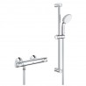 GROHE Precision Flow batéria sprchová termostatická so sprchovým setom Vitalio Go 100 chróm 34800000