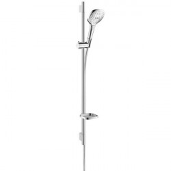 Hansgrohe Raindance Select E sprchový set 120 3jet so sprchovou tyčou 0,90m s mydelničkou chróm, 26621000