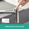 Hansgrohe Metris M71 drezová batéria 320 s vyťahovacou sprškou 2jet chróm 14820000