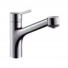 Hansgrohe Talis M52 drezová batéria 170 s vyťahovacou sprškou 2jet, chróm 32841000