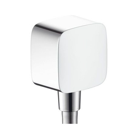 Hansgrohe Fixfit prípojka hadice Softcube so spätným ventilom, chróm, 26457000