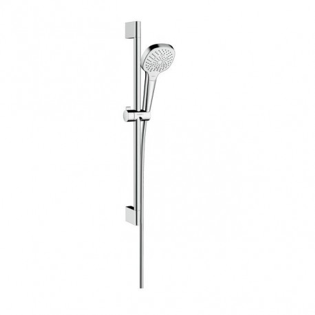 Hansgrohe Croma Select E sprchový set Multi 3-prúdový s tyčou 0,65 m biela/chróm, 26580400