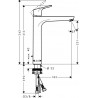 Hansgrohe Focus páková umývadlová batéria 230 s výpusťou, chróm 31531000