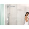 Hansgrohe ShowerSelect Glass termostatická batéria Highflow pod omietku pre 1 spotrebič a 1 výtok biela/chróm, 15735400