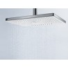 Hansgrohe Rainmaker Select 460 1jet stropná hlavová sprcha biela/chróm s vertikálnym ramenom 100 mm 24002400