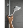 Hansgrohe Croma Select E sprchový set Multi 3-prúdový s tyčou 0,90 m biela/chróm 26590400