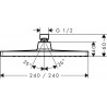 Hansgrohe Crometta horná sprcha E 240 1jet LowPressure k sprchovému ramenu chróm, 26722000