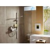 Hansgrohe Raindance Select S sprchový set 120 3jet s nástennou tyčou 150cm s poličkami, chróm, 27646000