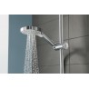 Hansgrohe Croma Select E sprchový set Multi EcoSmart 9 l/min 3-prúdový s tyčou 0,90 m biela/chróm 26591400