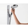 Hansgrohe Raindance Select S sprchový set 120 3jet s nástennou tyčou 90cm s poličkou biela/chróm, 27648400