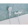 Hansgrohe Ecostat Comfort termostatická vaňová batéria, matná biela, 13114700