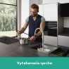 Hansgrohe M81 drezová batéria Aquno Select 3jet s vyťahovacou sprškou a plochým sprchovým prúdom, sBox, vzhľad nerez,,73831800