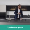 Hansgrohe M81 drezová batéria Aquno Select s výsuvnou koncovkou a plochým sprchovým prúdom, vzhľad nerez,73836800