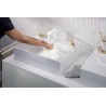 Hansgrohe AddStoris držiak uterákov dvojitý, dĺžka 45 cm, matná biela, 41770700