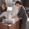 Hansgrohe Vivenis umývadlová batéria 110 s odtokovou súpravou a tiahlom matná biela, 75020700