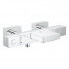 Grohe GROTHERM nástenný set 2v1, vaňová termostatická batéria GROHTHERM Cube so sprchovým setom 60 cm chróm, 34497000SET