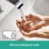 Hansgrohe Vivenis umývadlová batéria 80, EcoSmart, chróm, 75012000