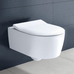 VILLEROY & BOCH Avento 37 x 53 cm misa WC závesná s DirectFlush so sedátkom Slim SoftClosing 5656RS01