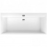 VILLEROY & BOCH Squaro Edge 12 duo vaňa 190 x 90 cm biela, Quaryl, UBQ190SQE2DV-01