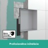 HANSGROHE XtraStoris Minimalistic výklenok do steny 300 x 150 x 100 mm matná biela 56070700