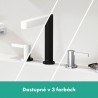 Hansgrohe Finoris 3-otvorová umývadlová batéria 160 s výpusťou Push-Open chróm, 76034000