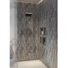 HANSGROHE XtraStoris Individual výklenok do steny matná čierna s designovým rámom 300 x 150 x 100 mm kartáčovaný bronz 56095140