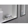 HANSGROHE XtraStoris Individual výklenok do steny matná biela s designovým rámom 300 x 150 x 100 mm matná biela 56096700