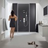 HANSGROHE Pulsify horná sprcha 260 2jet s nástenným pripojením matná biela, 24150700