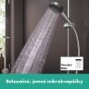 HANSGROHE Pulsify S ručná sprcha 105 1jet chróm, 24120000