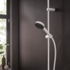 HANSGROHE Pulsify Select ručná sprcha 105 3jet Relaxation matná biela, 24110700