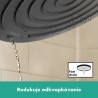 HANSGROHE Pulsify horná sprcha 260 2jet s nástenným pripojením matná čierna, 24150670