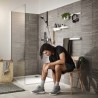 Hansgrohe WallStoris držiak na uterák matná biela 27926700