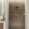 Hansgrohe Fixfit prípojka hadice Q s držiakom sprchy Porter kartáčovaný bronz 26887140