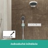 Hansgrohe Fixfit prípojka hadice Q s držiakom sprchy Porter matná biela 26887700