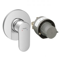 Hansgrohe Rebris S sprchová batéria, pod omietku, komplet s telesom, chróm, 72648000