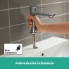 Hansgrohe Rebris E umývadlová batéria 110, s bidetovou spŕškou, chróm 72216000