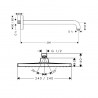 Hansgrohe Ecostat sprchový SET 8v1 s hlavovou sprchou 240 EcoSmart s termostatom a setom Select 1pol chróm,386656