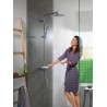 Hansgrohe Crometta sprchový systém E 240 1jet EcoSmart 9 l/min Showerpipe s termostatom chróm, 27281000