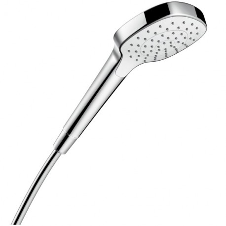 Hansgrohe Croma Select E ručná sprcha 1jet EcoSmart 9 l/min biela/chróm 26815400