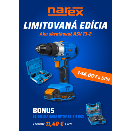 NAREX ASV13-2 skrutkovač akku 999060