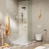 HANSGROHE ShowerSelect Comfort S batéria vaňová podomietková termostatická pre 2 spotrebiče kartáčovaný bronz 15554140