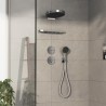 HANSGROHE ShowerSelect Comfort S ventil podomietkový pre 3 spotrebiče chróm 15558000