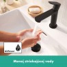 Hansgrohe Rebris S umývadlová batéria 110, s bidetovou sprškou, matná čierna, 72215670