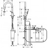 HANSGROHE Aqittura batéria drezová FilterSystem 210 sBox + štartovacia sada chróm 76800000