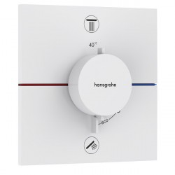 HANSGROHE ShowerSelect Comfort E batéria vaňová podomietková termostatická pre 2 spotrebiče so zabudovanou bezpečnostnou kombin