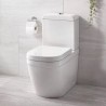 Grohe Euro Ceramic WC kombi s nádržkou a doskou SoftClose, Rimless, TripleVortex, alpská biela 39462000