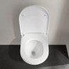 VILLEROY & BOCH Subway 3.0 predstenový set ViConnect, WC misa TwistFlush, sedátko SoftClose, tlačítko lesklý chróm 4670TSR1SET2